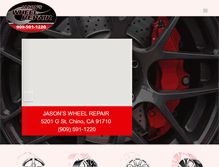 Tablet Screenshot of jasonswheelrepair.com